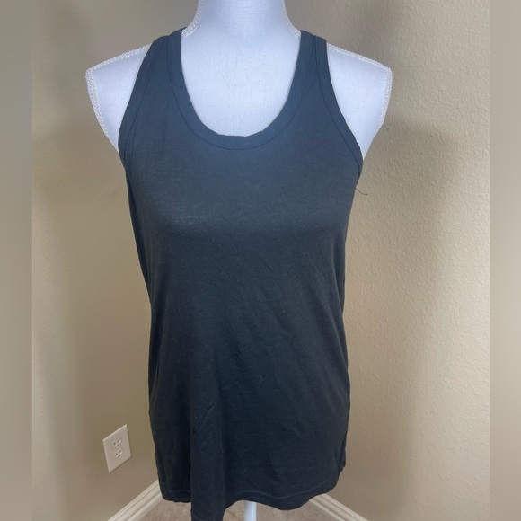 Chaser Tops - Chaser cotton black tank — size medium —